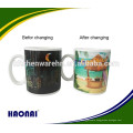 hot water heat sensitive 300ml custom color changing mug